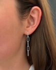 Brown & Co. 18k Yellow Gold 0.45ctw Diamond Drop Link Earrings