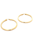 Brown & Co. 14k Yellow Gold Large Hoops Earrings