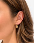 Bubble Hoop Earrings