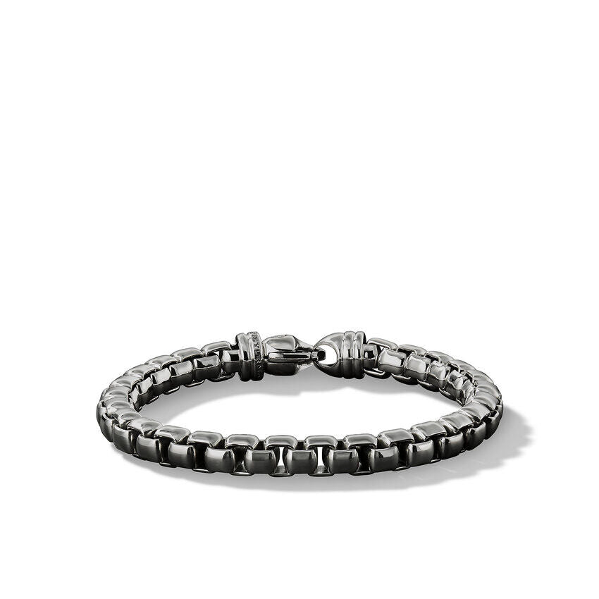 David Yurman Box Chain Bracelet In Sterling Silver