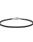 David Yurman Box Chain Bracelet With Stainless Steel And Sterling Silver, 2.7mm