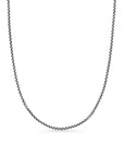 Box Chain Necklace In Sterling Silver, 1.7mm