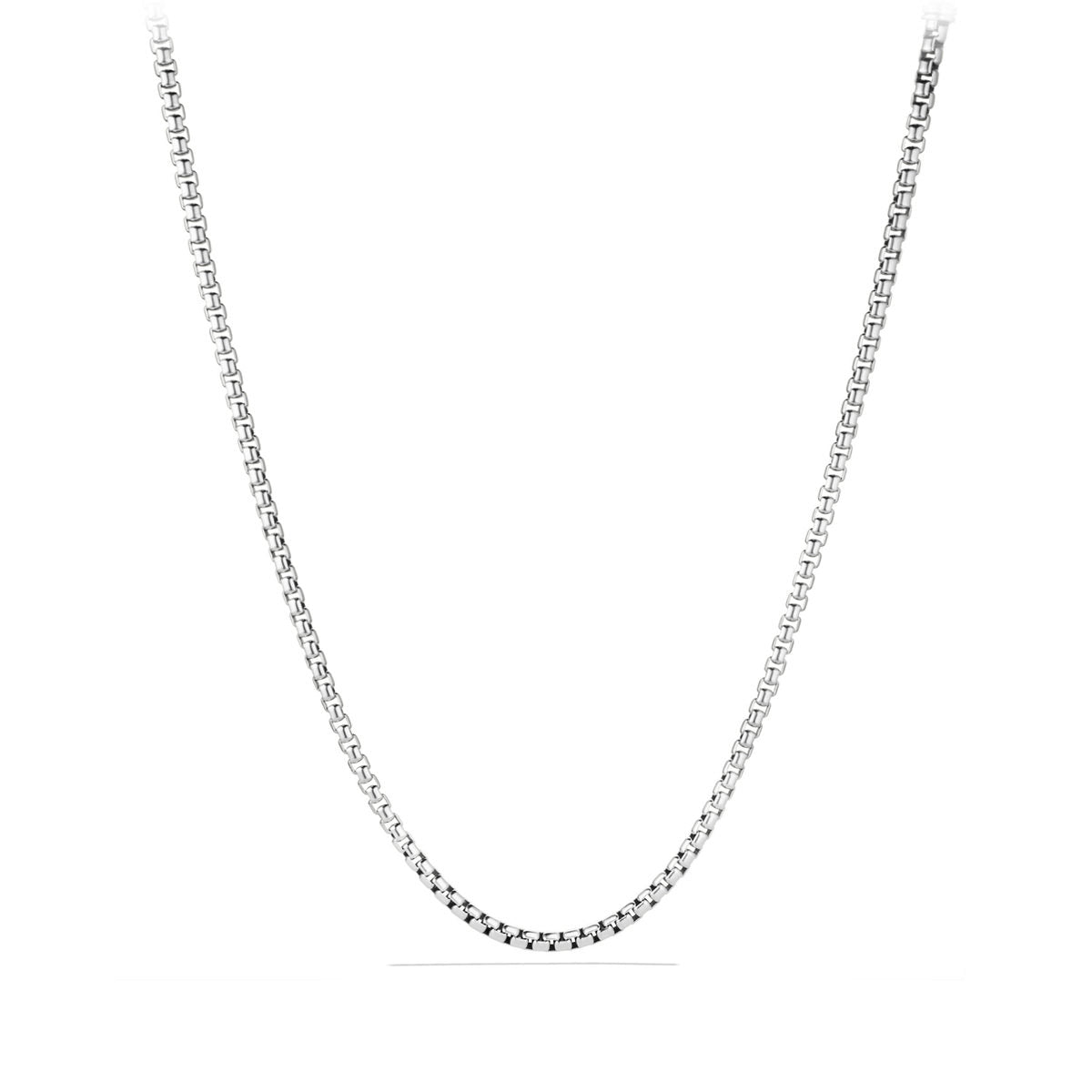 David Yurman Box Chain Necklace In Sterling Silver, 5.2mm