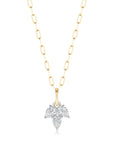 Phillips House 18k Yellow Gold One Of One Diamond Necklace