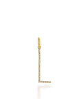 Rachel Reid 14k Yellow Gold Diamond Oversized Letter "L" Charm