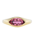 Emily P. Wheeler 18k Yellow Gold Marquise Pink Tourmaline Ring