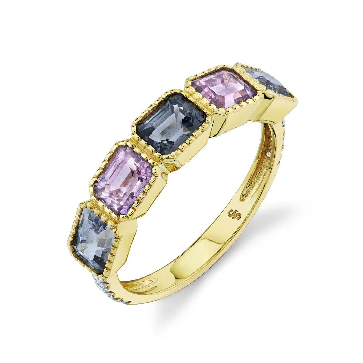 Sloane Street 18k Yellow Gold Spinel & Diamond Ring