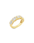 Brown & Co. 18k Yellow Gold Bezel-Set Emerald Cut Diamond Ring