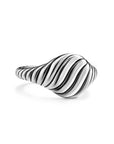 David Yurman Sculpted Cable Pinky Ring In Sterling Silver, 10mm