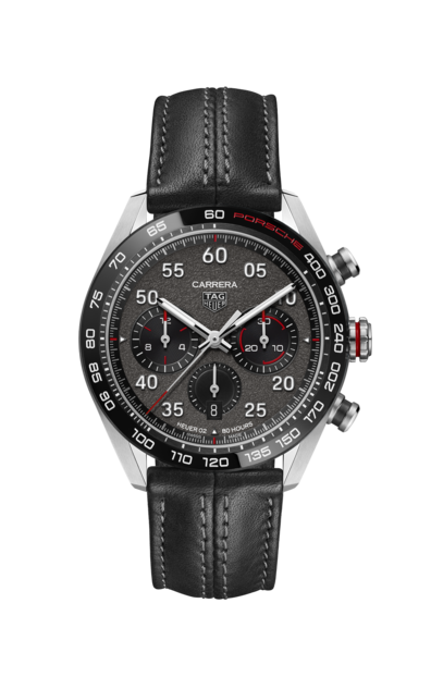 Tag Heuer Steel 44mm Automatic Carrera Porsche Chronograph Special Edition Watch