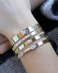 Phillips House 14k Yellow Gold Affair Diamond Bracelet