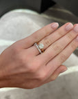 Alternating Baguette & Round Diamond Band, 0.40ctw