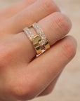 Roberto Coin 18k Yellow Gold Navarra Diamond Ring