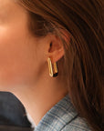 Roberto Coin 18k Yellow Gold The Perfect Hoop Earrings
