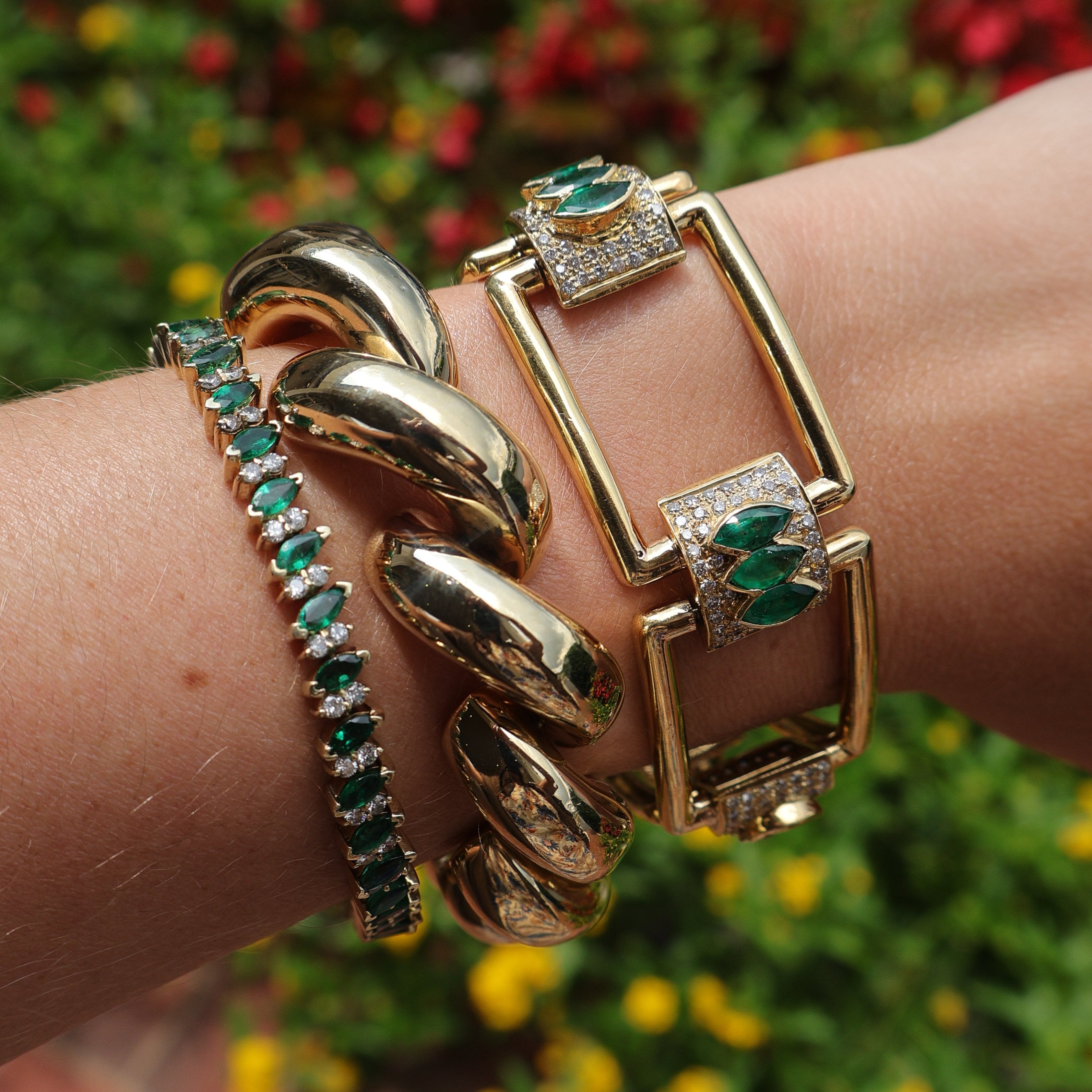 Estate 14k Yellow Gold Estate Bracelet