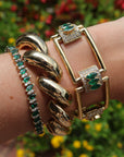 Estate 18k Yellow Gold Estate Bracelet