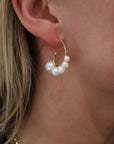 Estate 18k Yellow Gold Earrings