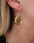 Estate 14k Yellow Gold Earrings