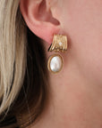 Estate 14k Yellow Gold Earrings