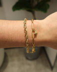 Estate 18k Yellow Gold Bracelet