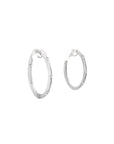 Estate 18k White Gold Estate Earrings