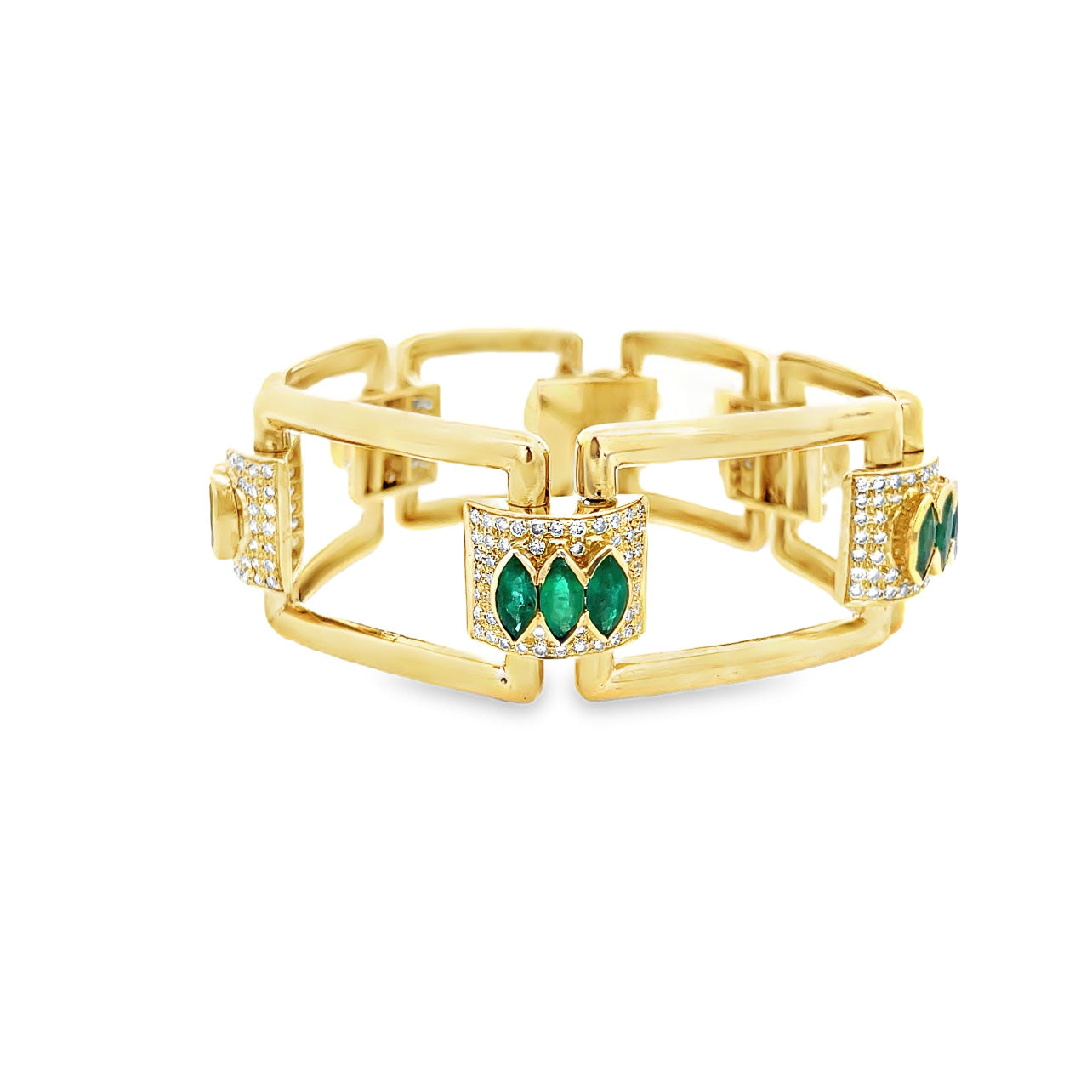 Estate 18k Yellow Gold Estate Bracelet