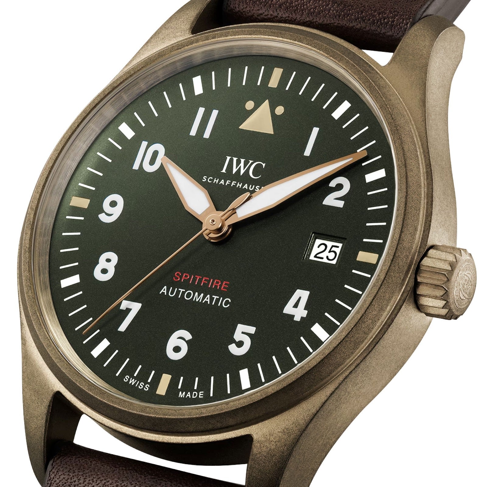 IWC Bronze 39mm Automatic Pilot s Watch