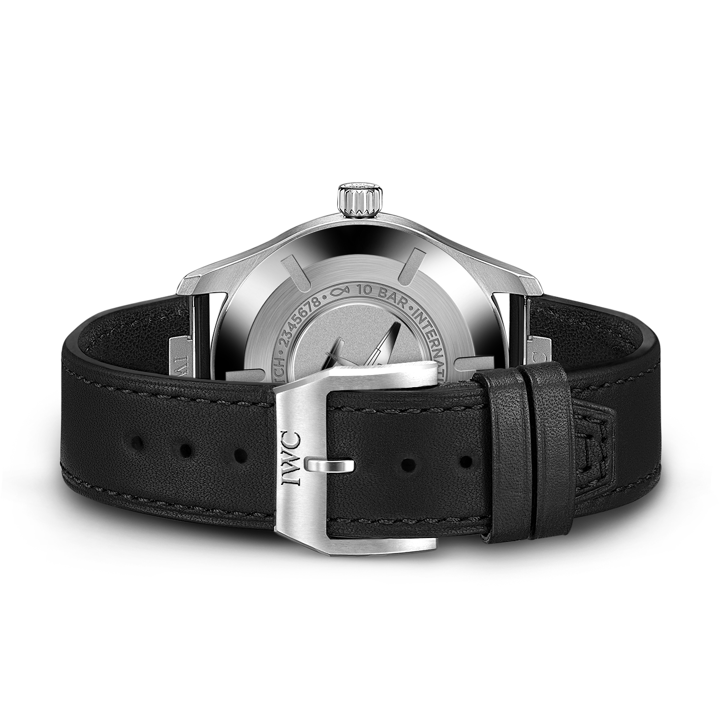 IWC Stainless Steel 40mm Automatic Pilot's Watch – Brown