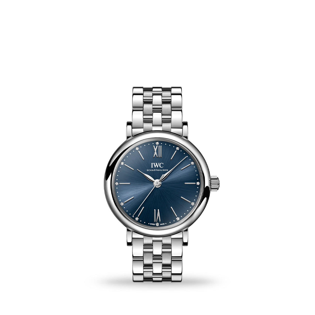 IWC Stainless Steel Calfskin 34mm Portofino Automa Introducing: The IWC Portofino Automatic Day & Night 34 in Gold main image 4