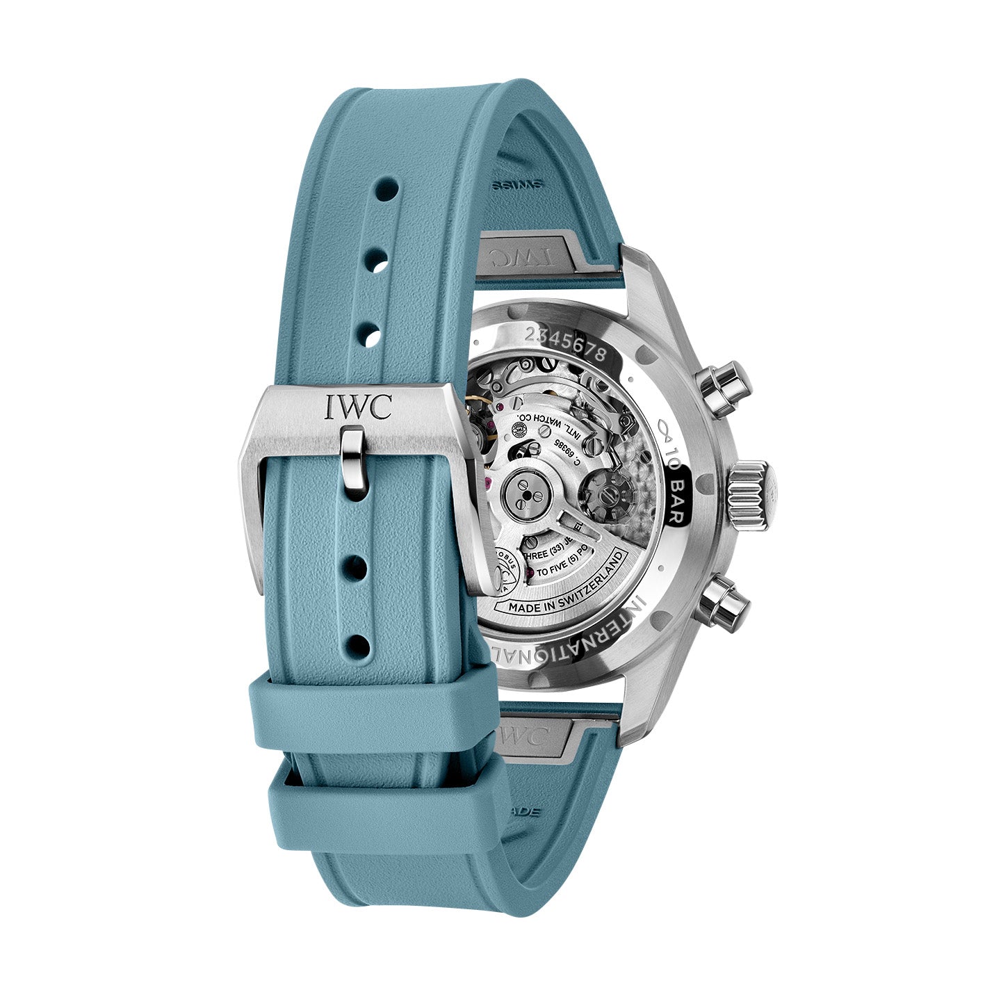 IWC Stainless Steel 41mm Pilot's Watch Chronograph