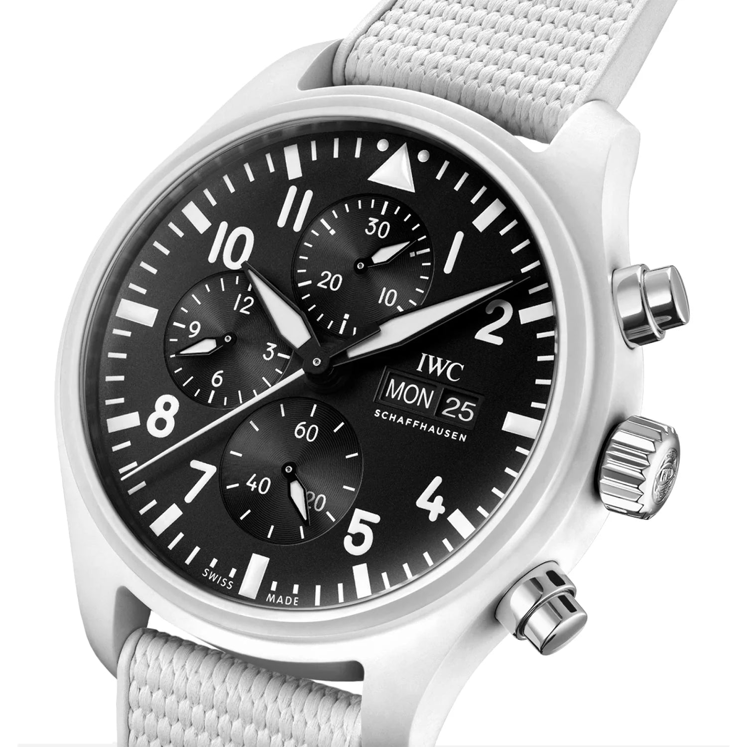 IWC Ceramic 44mm Pilot's Watch Chronograph TOP GUN Edition "Lake Tahoe"
