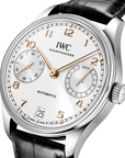 IWC Stainless Steel 42mm Automatic Portugieser Watch