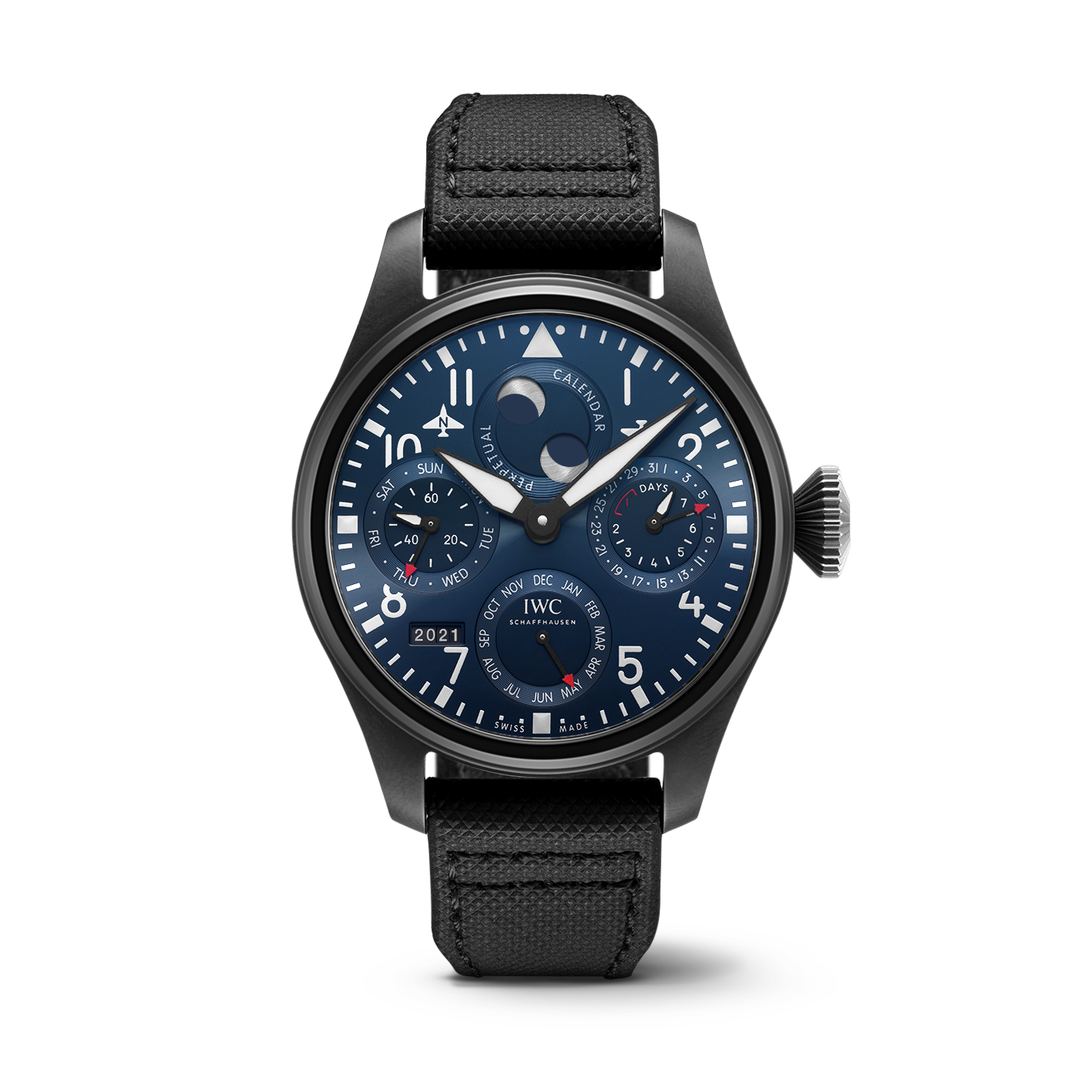 IWC Ceramic Big Pilot’s Watch Perpetual Calendar Edition "Rodeo Drive"