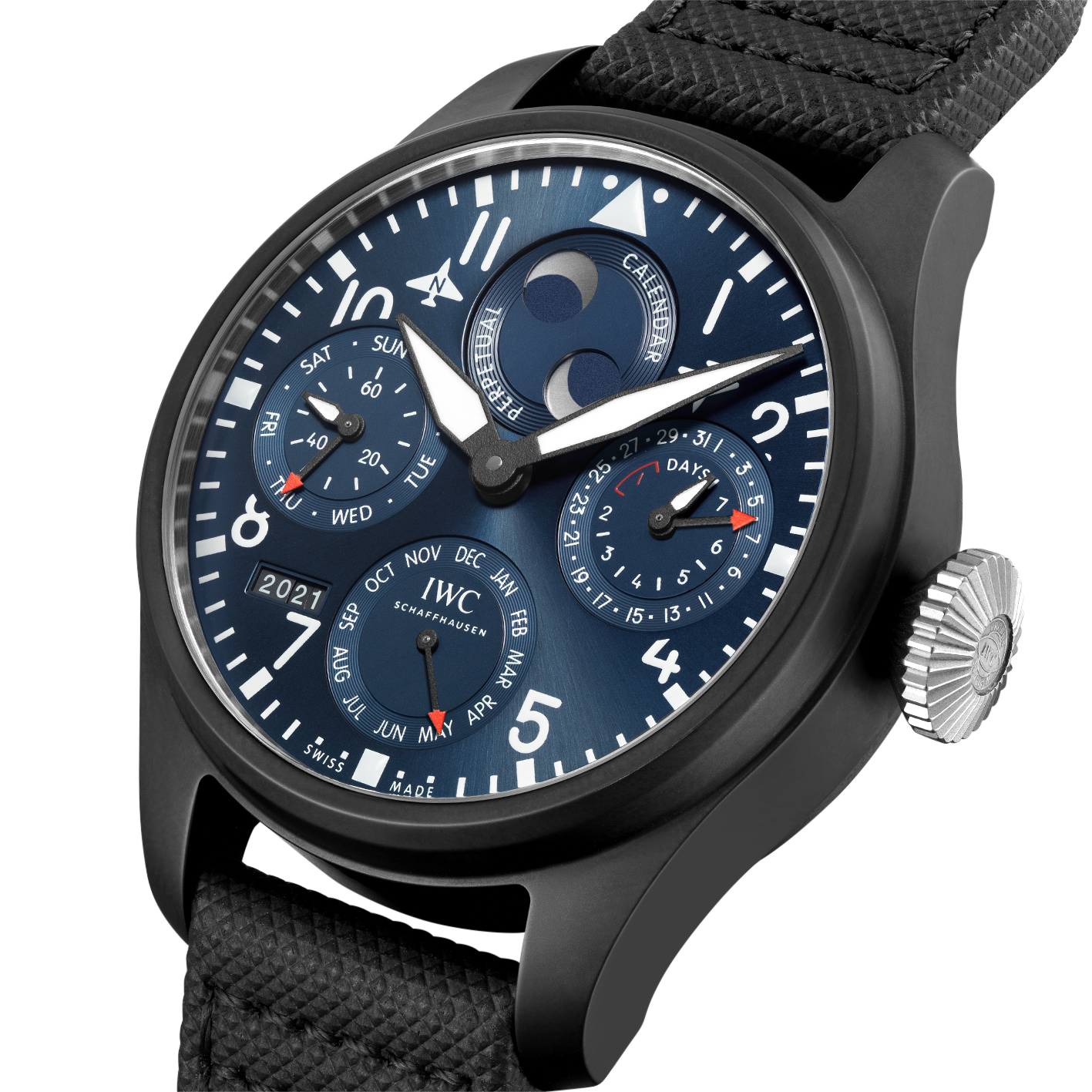IWC Ceramic Big Pilot’s Watch Perpetual Calendar Edition "Rodeo Drive"