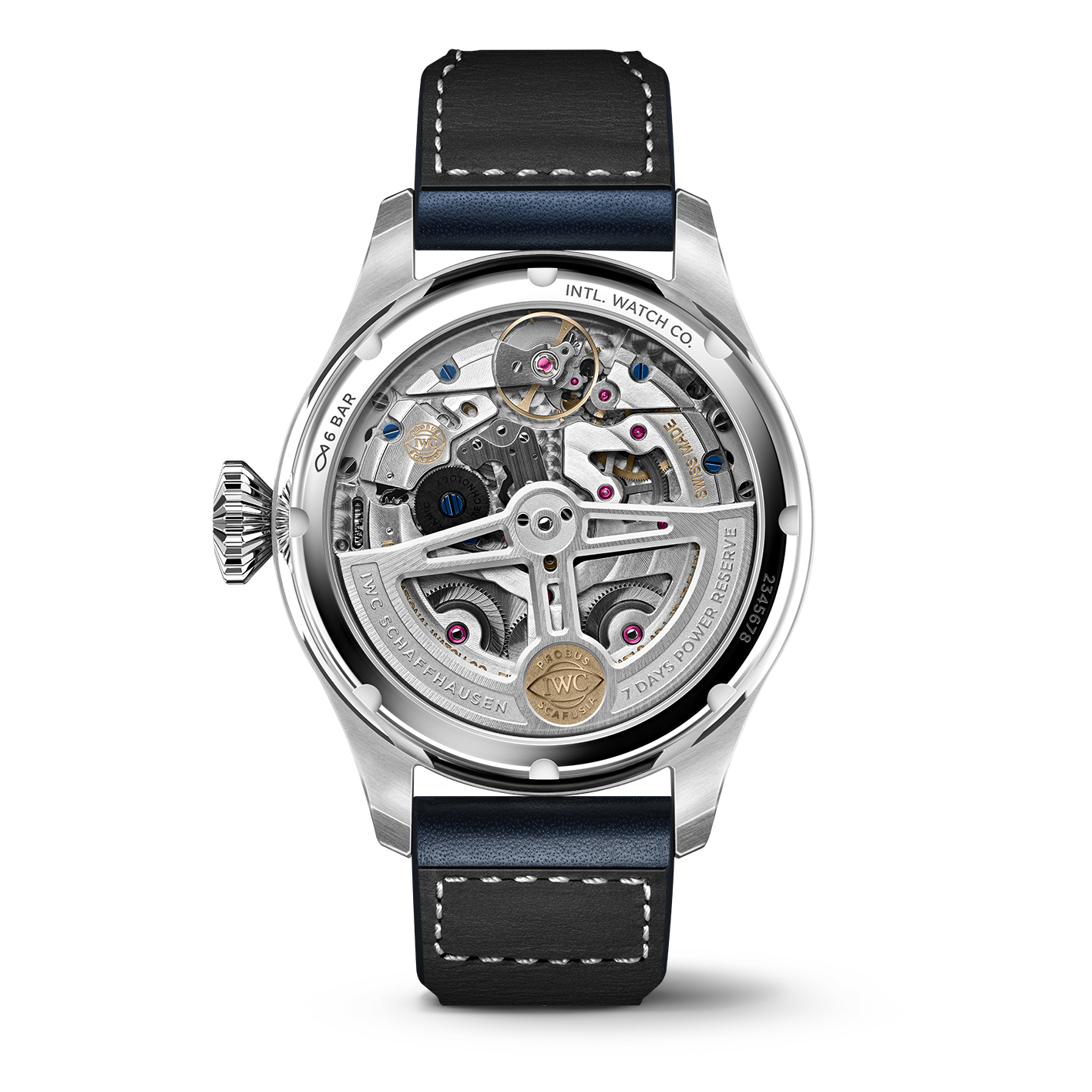 IWC Stainless Steel Big Pilot’s Watch Perpetual Calendar