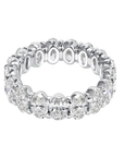 Brown & Co. Platinum Oval Diamond Eternity Band