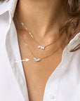 Phillips House 18k Yellow Gold One Of One Diamond Necklace