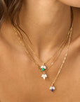 Phillips House 18k Yellow Gold One Of One Diamond Necklace