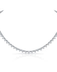 Norman Silverman Platinum Diamond Necklace