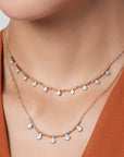 Phillips House 14k Yellow Gold Affair Diamond Necklace
