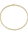 Norman Silverman 18k Yellow Gold East-West Diamond Necklace