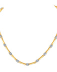 Norman Silverman 18k Yellow Gold Diamond Necklace