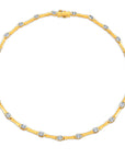 Norman Silverman 18k Yellow Gold Diamond Necklace