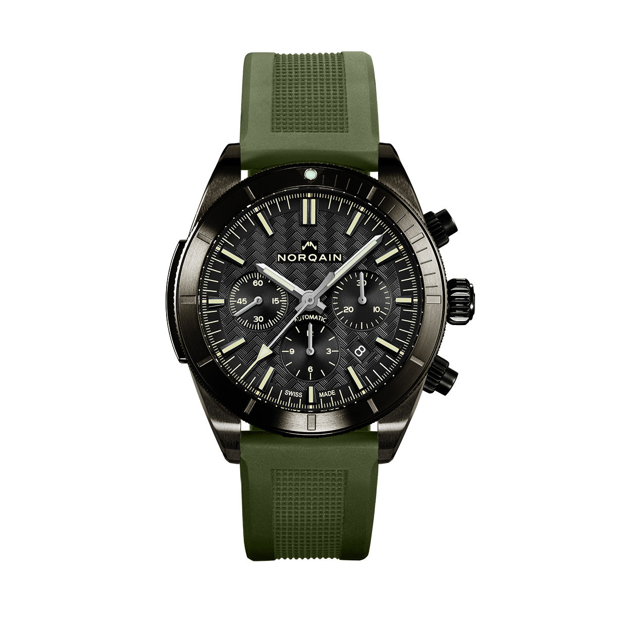 Norqain Sterling Silver 42mm Automatic Adventure Watch