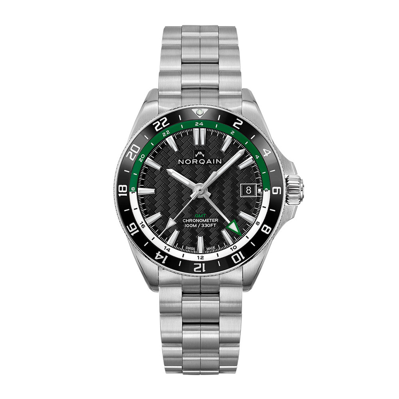 Norqain Stainless Steel 41mm Automatic Adventure Watch