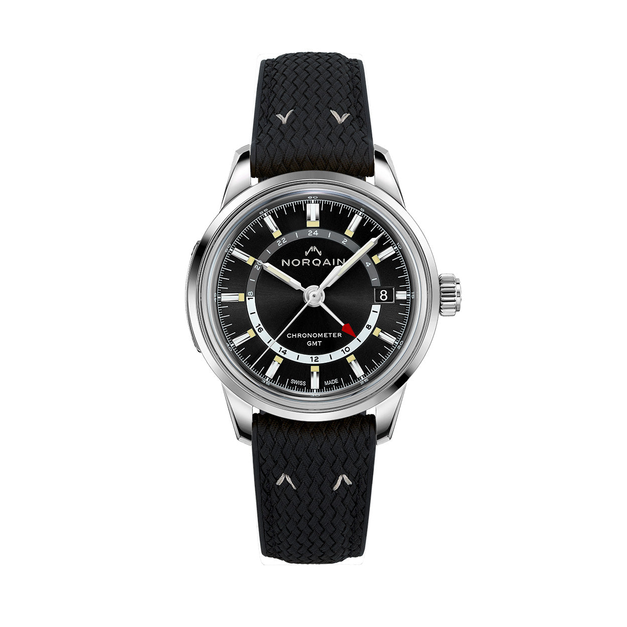 Norqain Sterling Silver 40mm Automatic Freedom Watch