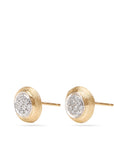 Marco Bicego 18k Yellow Gold Jaipur Diamond Stud Earrings