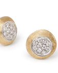 Marco Bicego 18k Yellow Gold Jaipur Diamond Stud Earrings