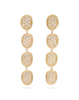 Marco Bicego 18k Yellow Gold Lunaria Diamond Earrings