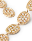 Marco Bicego 18k Yellow Gold Lunaria Diamond Earrings